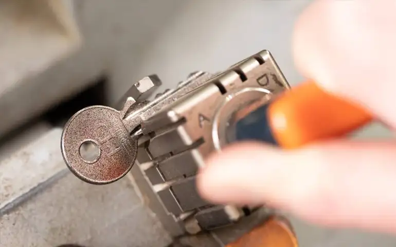 House key cutting with quality guarantee